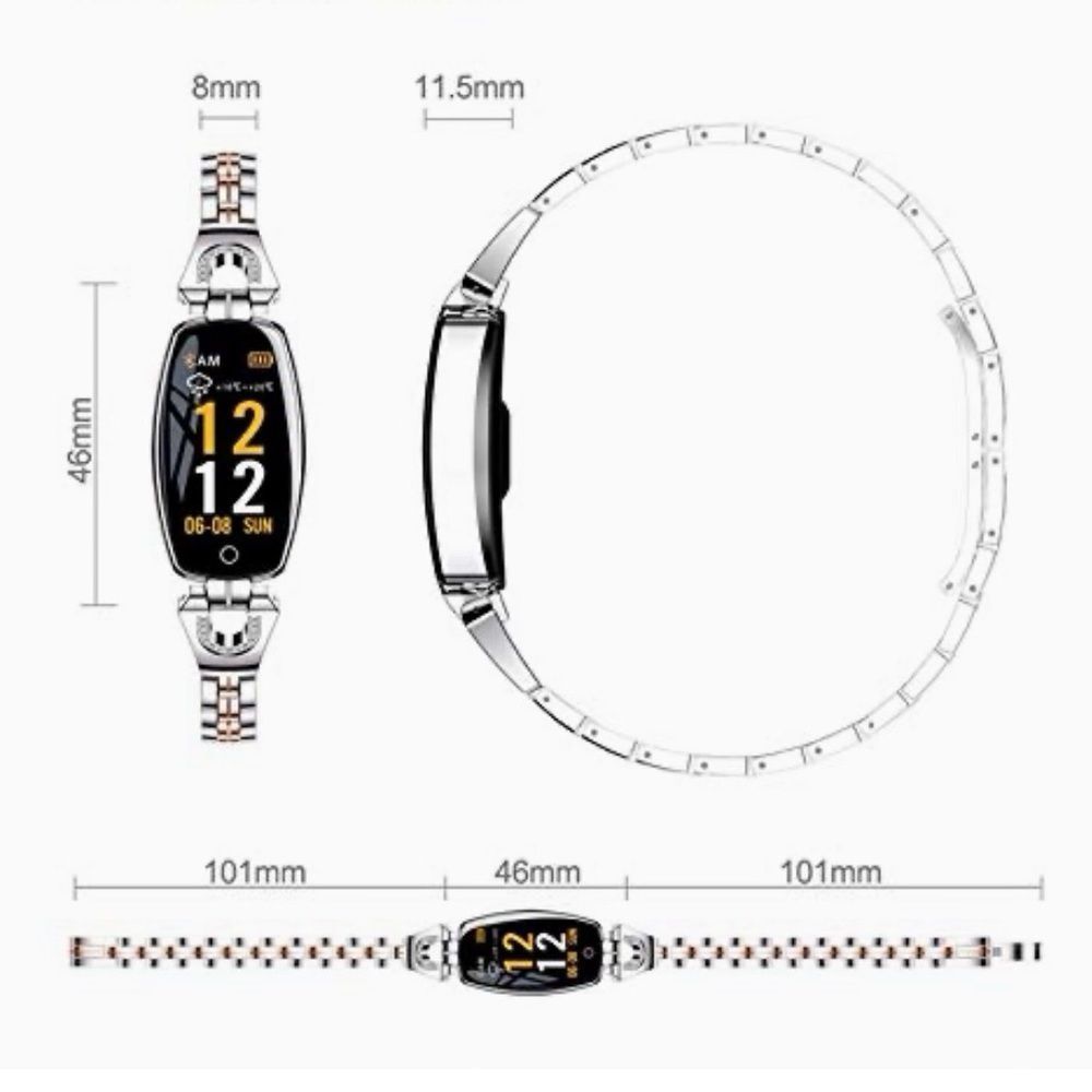 BNIB XXXDXDP Smart Watch bracelet monitors health, call alerts, take pictures - Picture 12 of 12